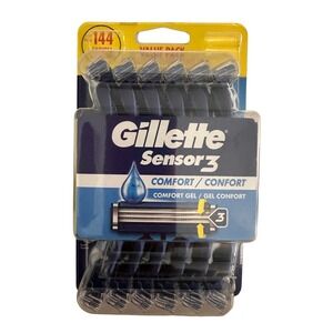 Gillette Sensor3 Comfort Disposable Razors 12 Count Value Pack 3 Blades